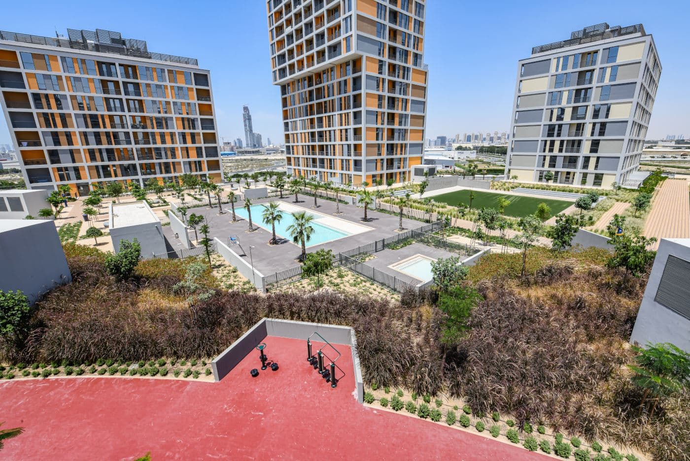 Midtown Mesk amenity Residences Square in Dubai Production City, Dubai, by Deyaar