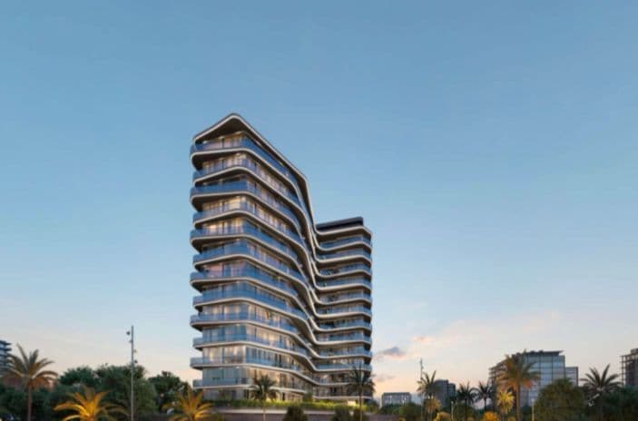 Milos exterior view - Dubailand Residence Complex, Dubai - by Karma Developers