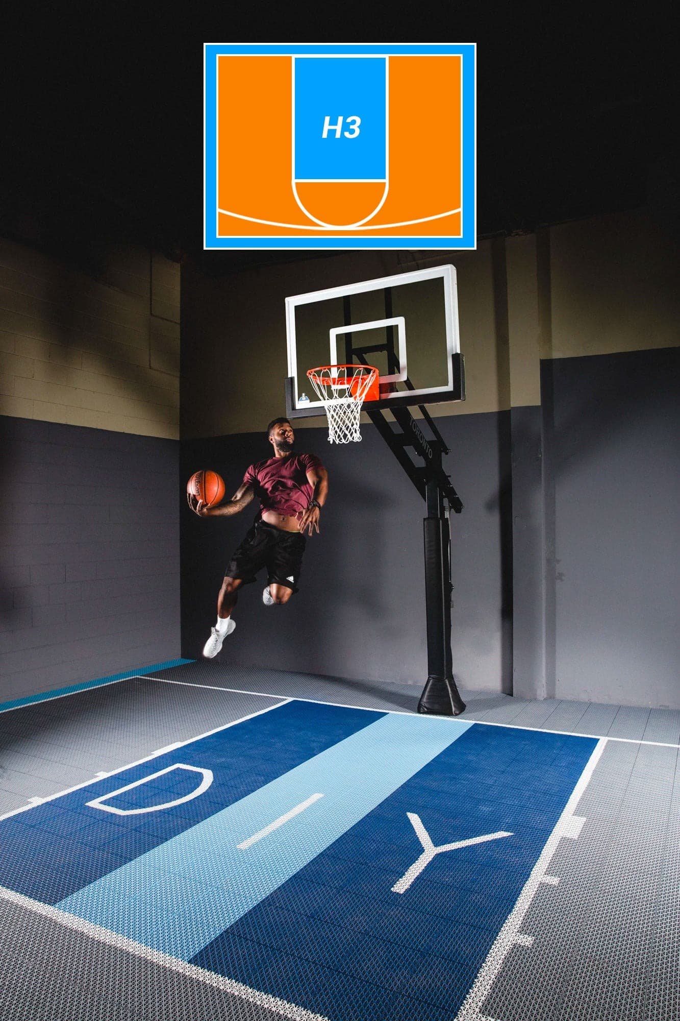 Mira Oasis amenity Basketball Court - Reem, Dubai - by Emaar