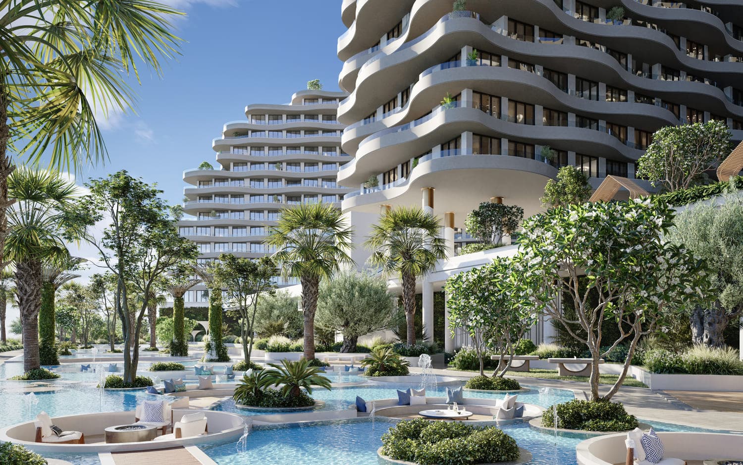 Miraggio Phases 1 and 2 amenity Waterscape Lounge - Al Marjan Island, Dubai - by Source Of Fate Properties