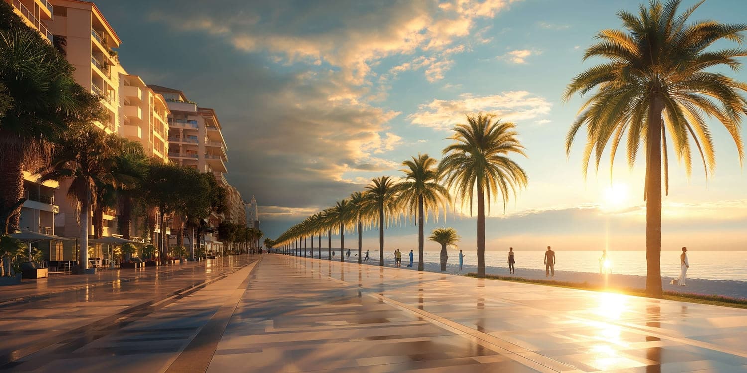Mirasol II amenity North Harbour Promenade - Mina Al Arab, Dubai - by RAK Properties