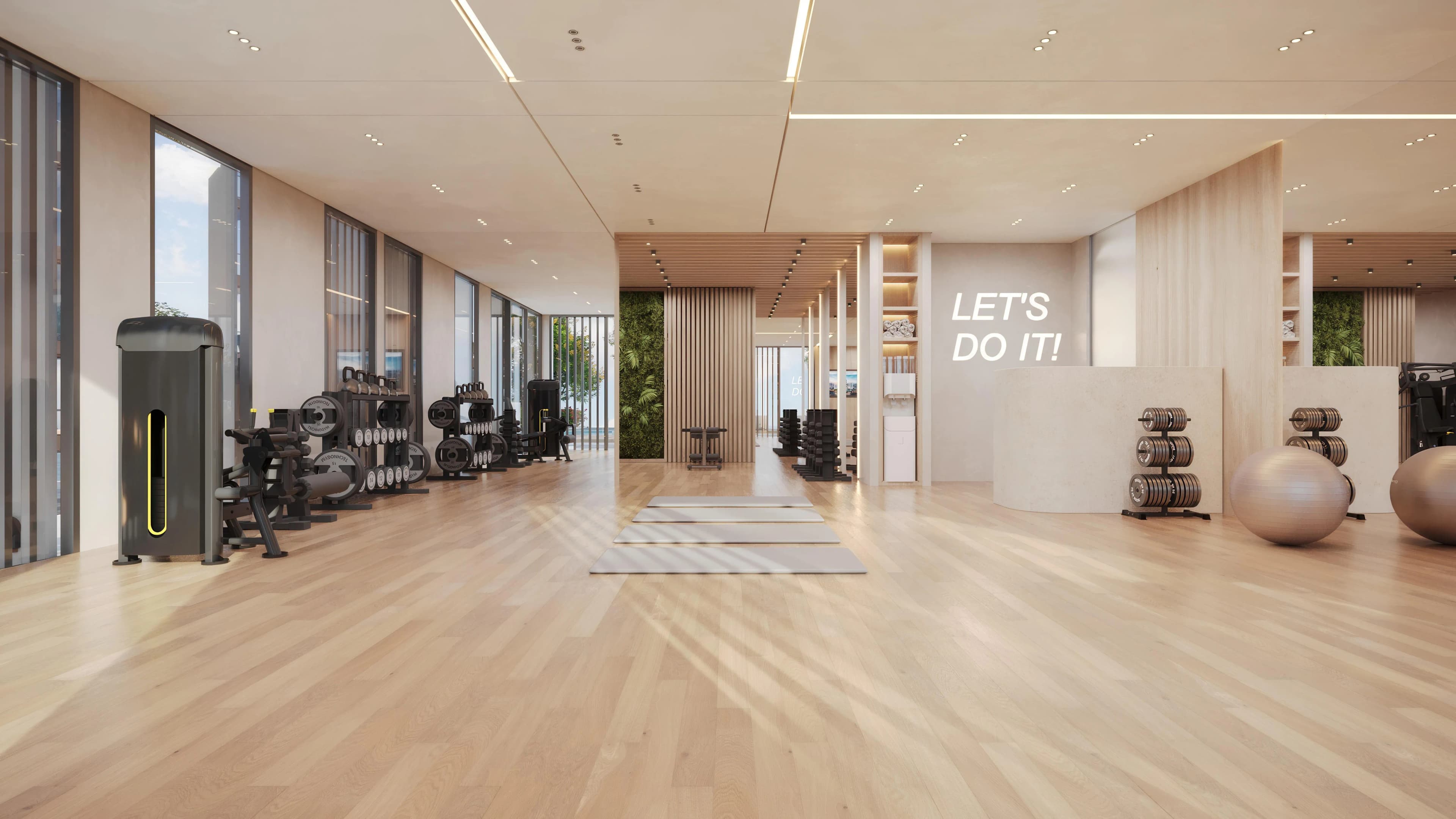 Mirdad amenity Gym - Motor City, Dubai - by Union Properties
