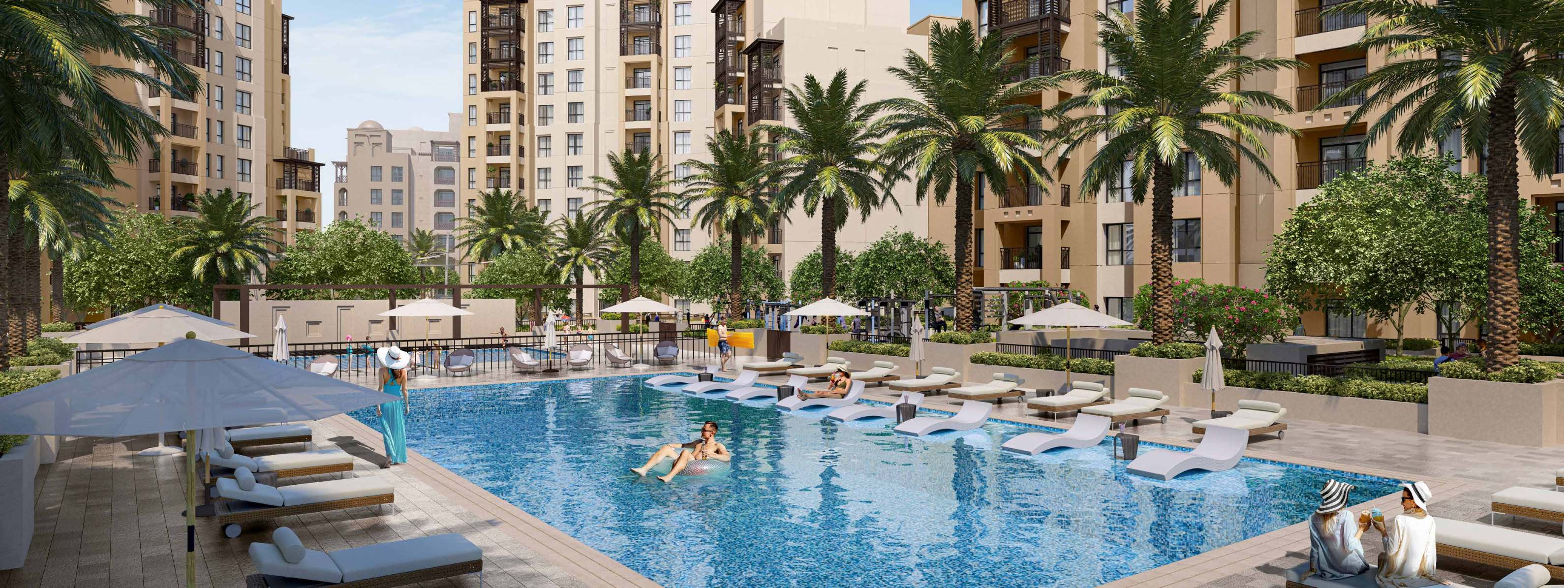 MJL Lamaa amenity Swimming Pool - MJL (Madinat Jumeirah Living), Dubai - by Meraas