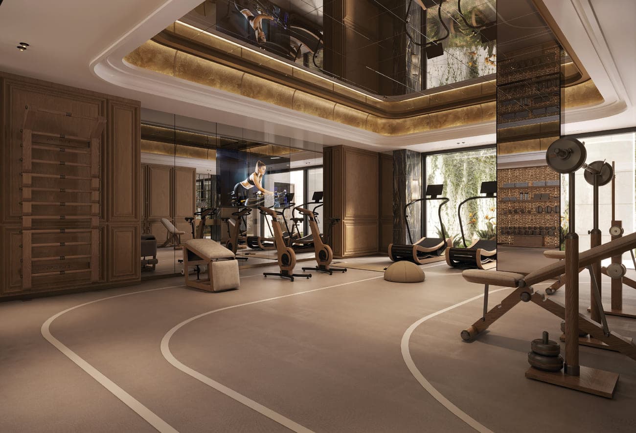 Monaco Mansions amenity Fully Equipped Fitness Centre - Dubai South, Dubai - by Azizi