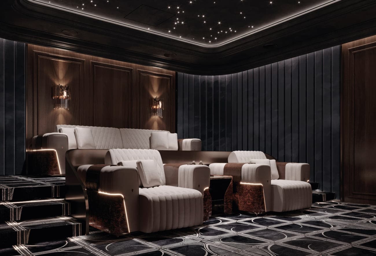 Monaco Mansions amenity State-Of-The-Art Home Cinema - Dubai South, Dubai - by Azizi