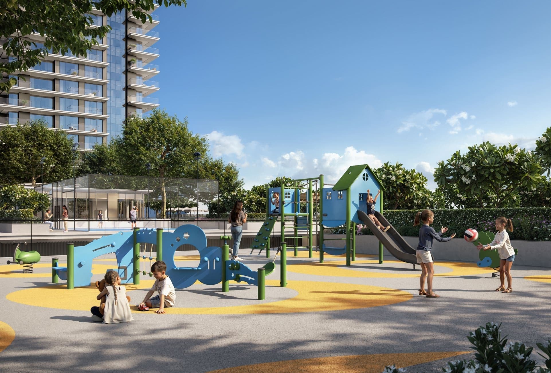Montiva by Vida amenity Kids' Play Area - Green Gate at Dubai Creek Harbour, Dubai - by Emaar