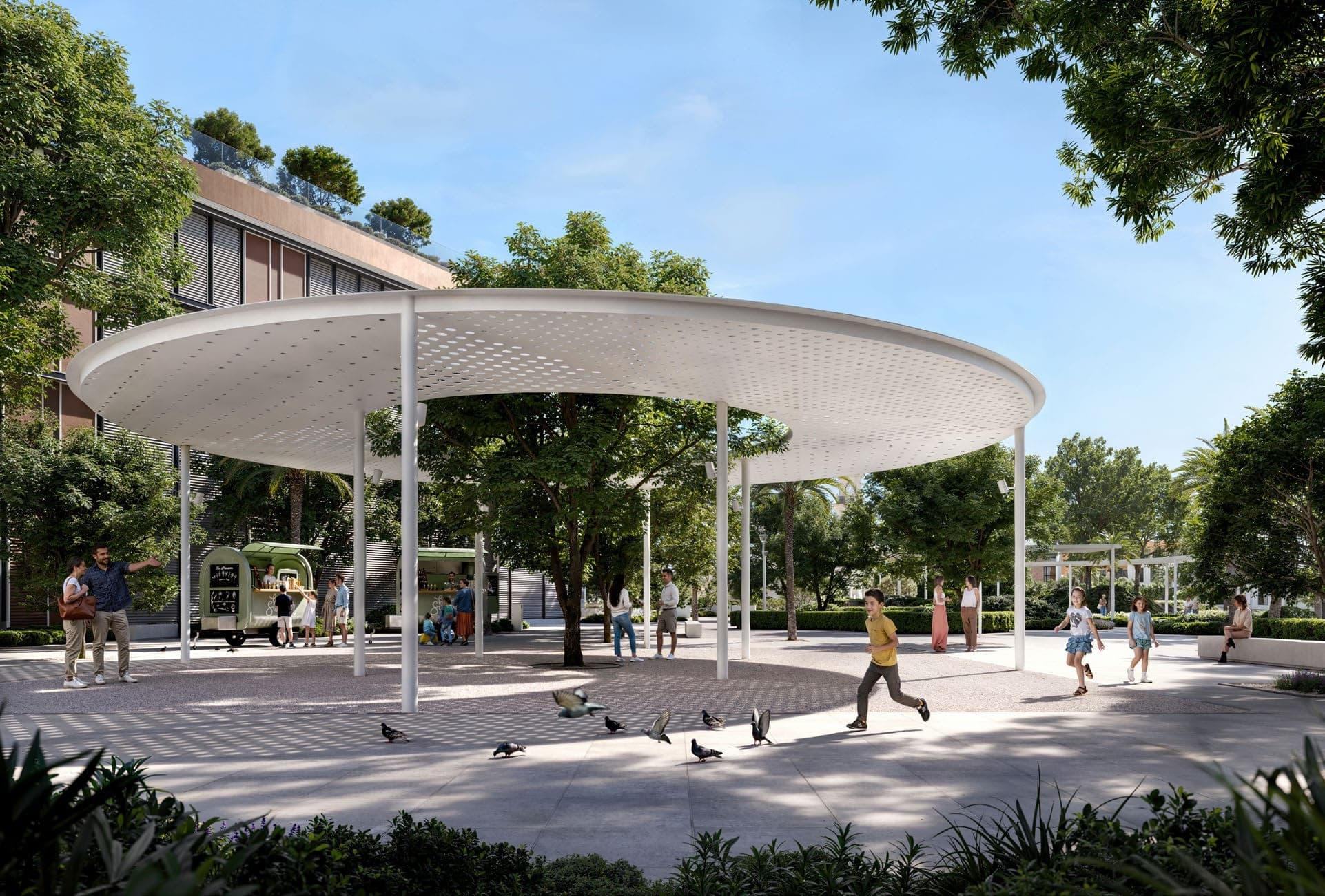 Montiva by Vida amenity Social Hub - Green Gate at Dubai Creek Harbour, Dubai - by Emaar
