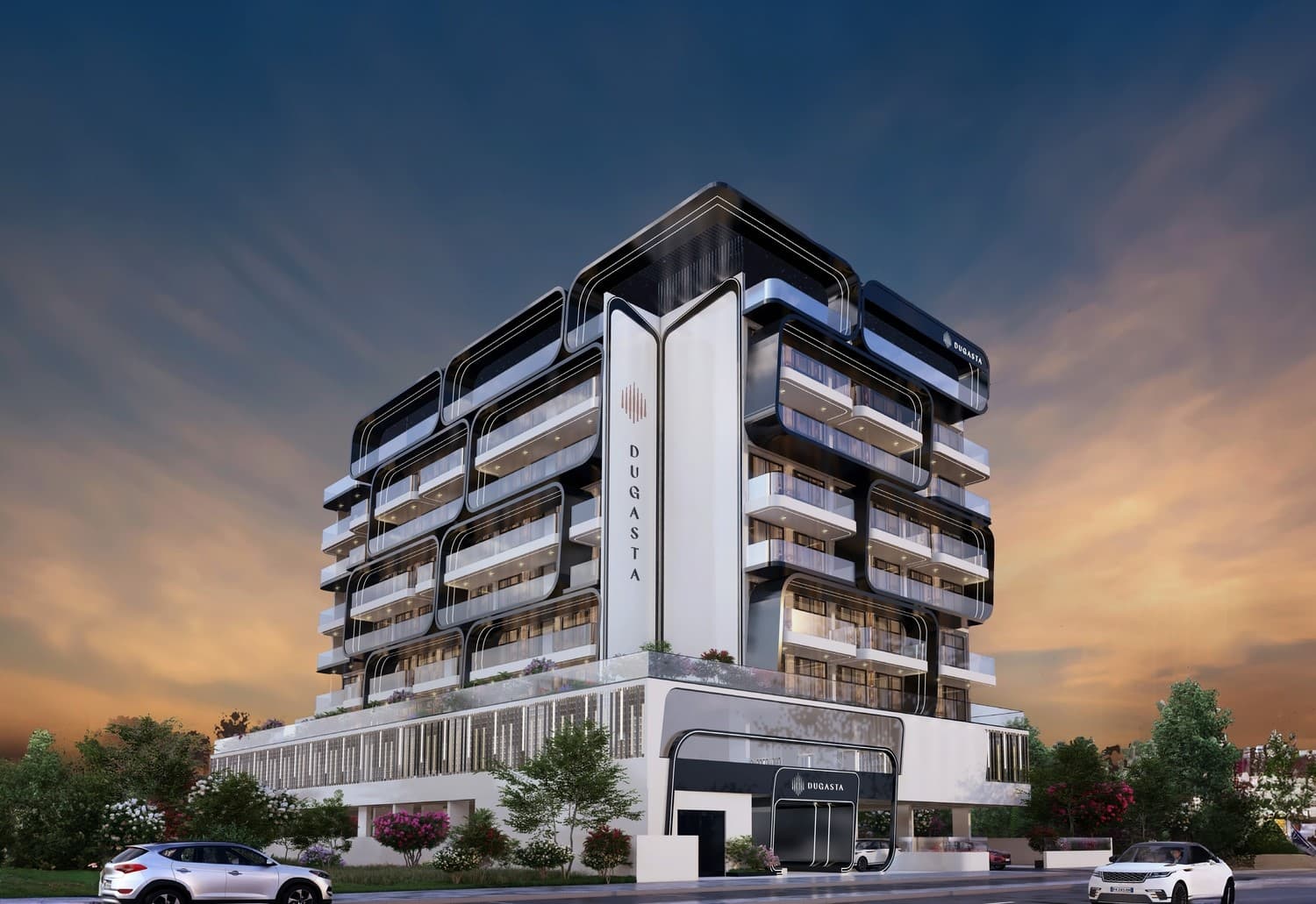 Moonsa Residences 2 exterior view - Dubai International City, Dubai - by Dugasta