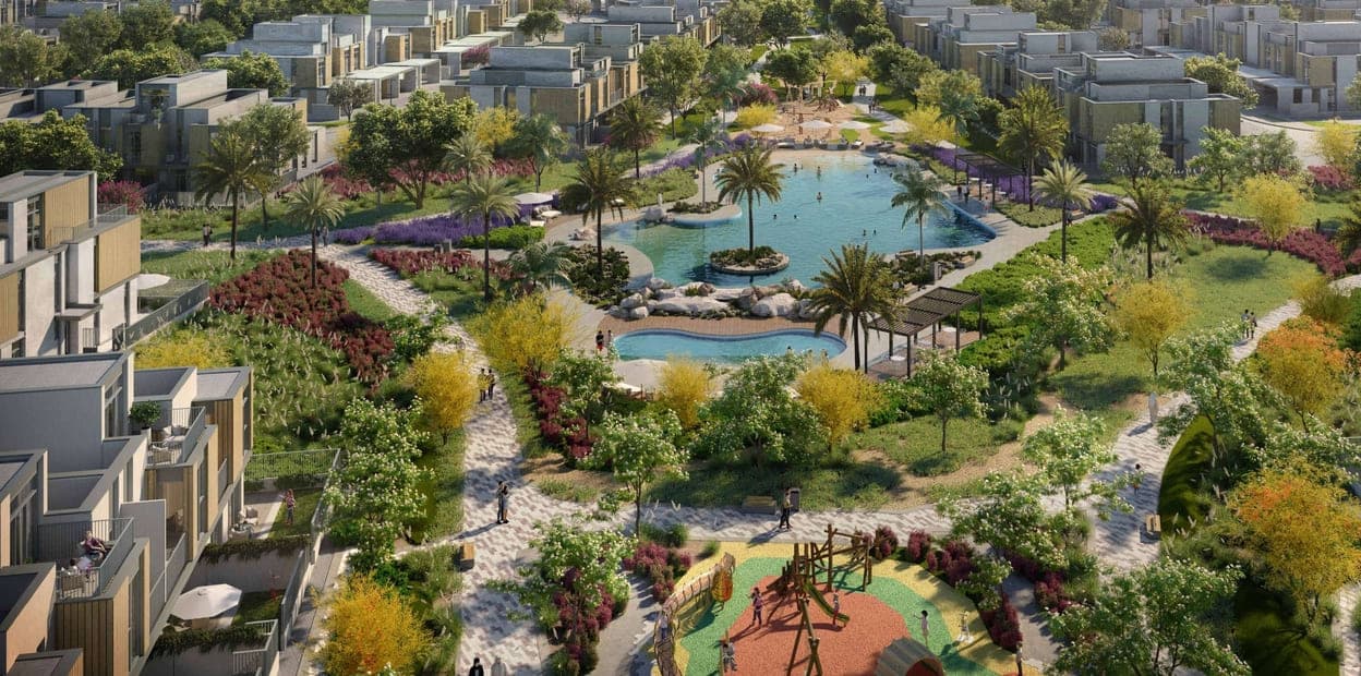 Mudon Al Ranim 1 amenity Picnic Lawns - Damac Hills, Dubai - by Dubai Properties