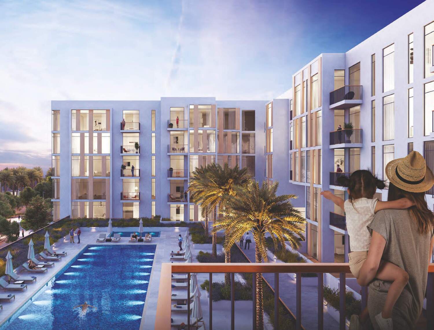 Mudon Views amenity Swimming Pools - Mudon, Dubai - by Dubai Properties