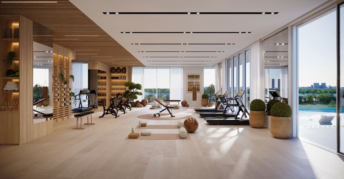 Muheira Maysan amenity Fitness Centre - Abu Dhabi, Dubai - by Modon Properties