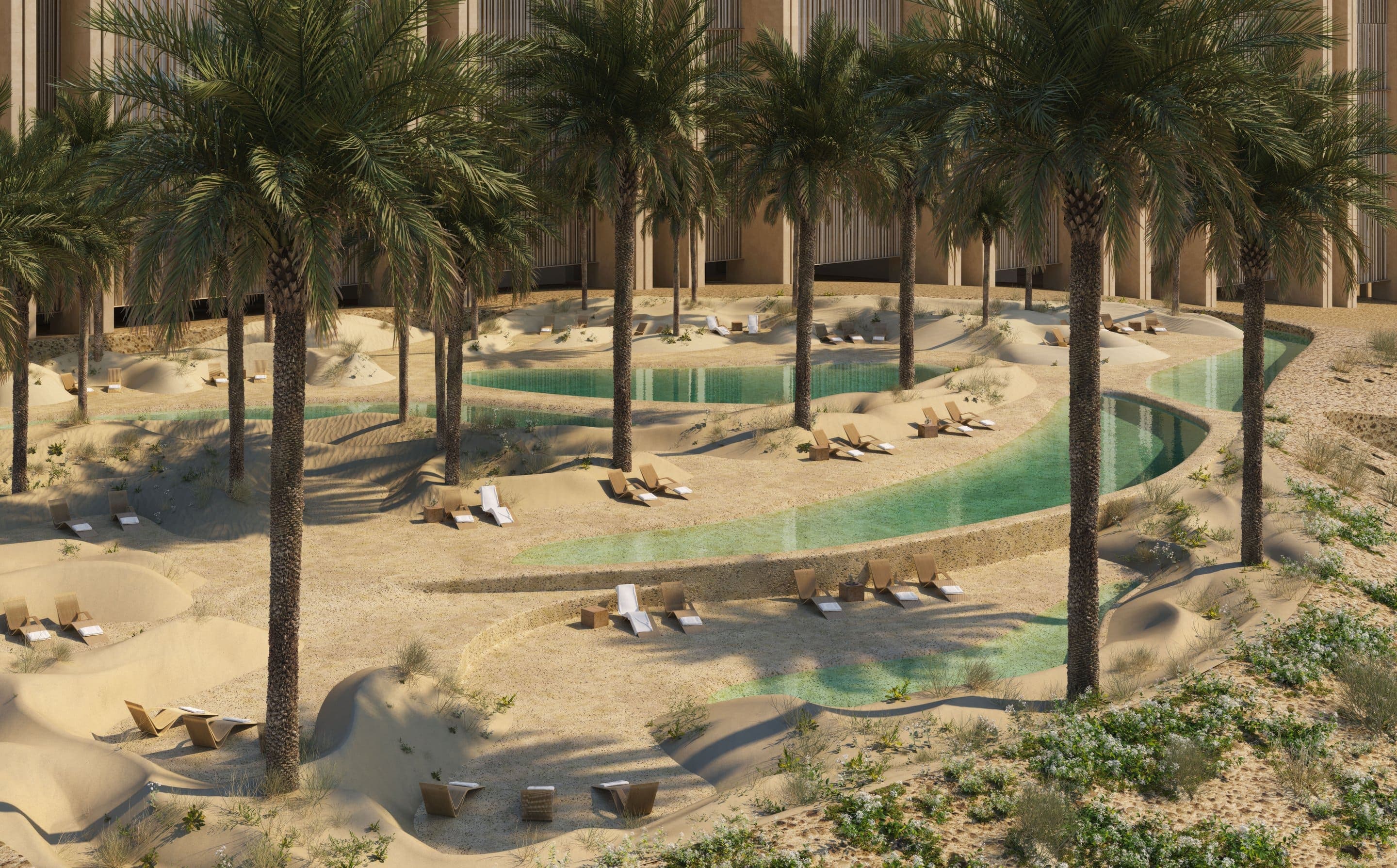 Muraba Veil amenity Dune Swimming Pool - Al Wasl, Dubai - by Muraba Properties