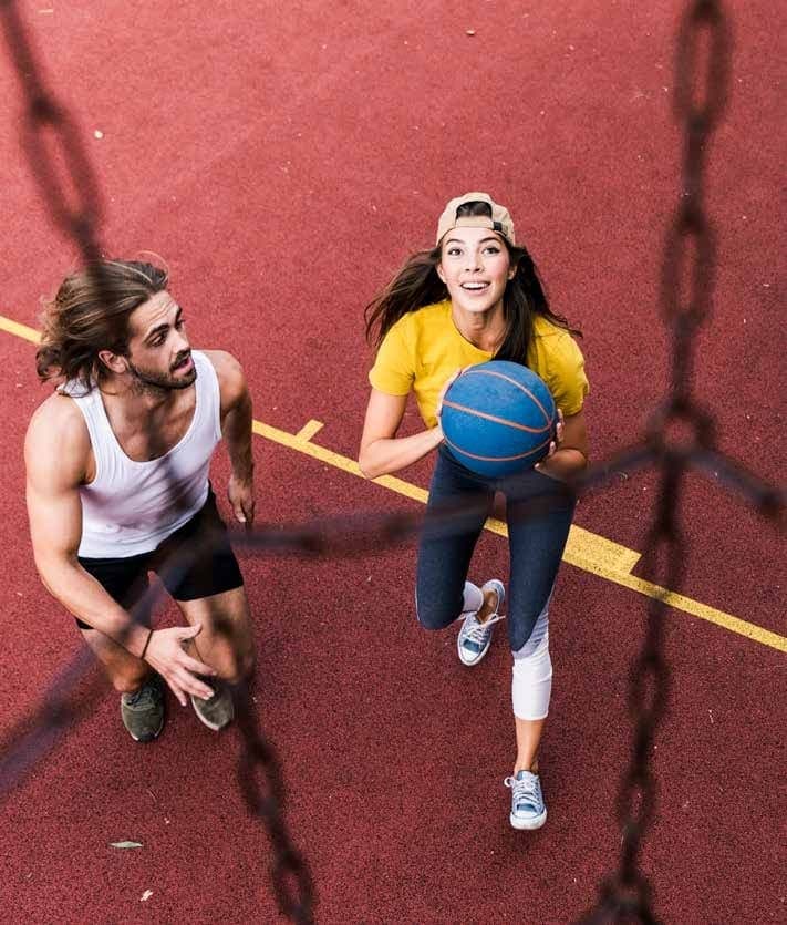 Myrtle Central Park amenity Half-Court Basketball - DIFC (Dubai International Financial Center), Dubai - by Meraas