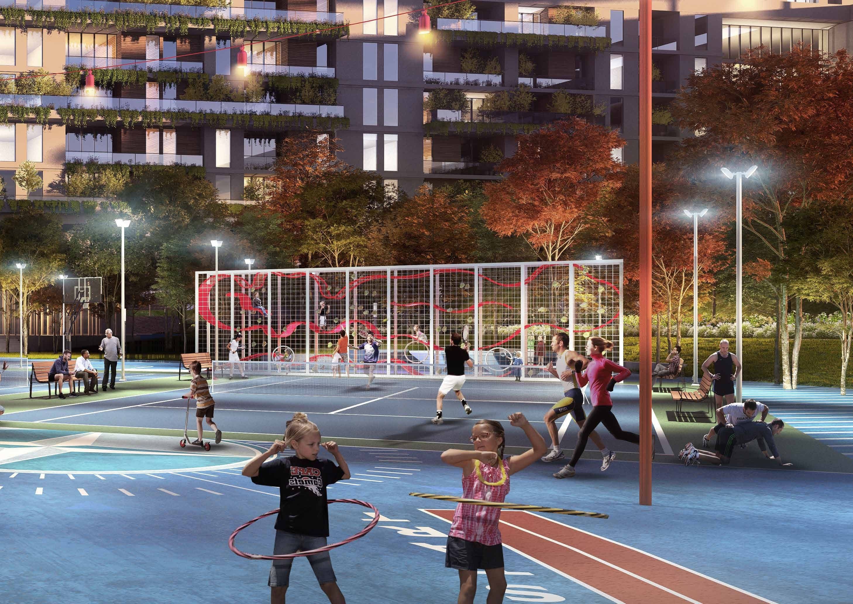 Myrtle Central Park amenity Outdoor Gym And Fitness Station - DIFC (Dubai International Financial Center), Dubai - by Meraas