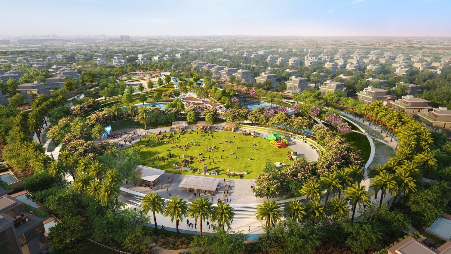 Nad Al Sheba Garden Phase 4 amenity Events Lawn & Amphitheatre in Meydan (Nad Al Sheba 1), Dubai, by Meraas