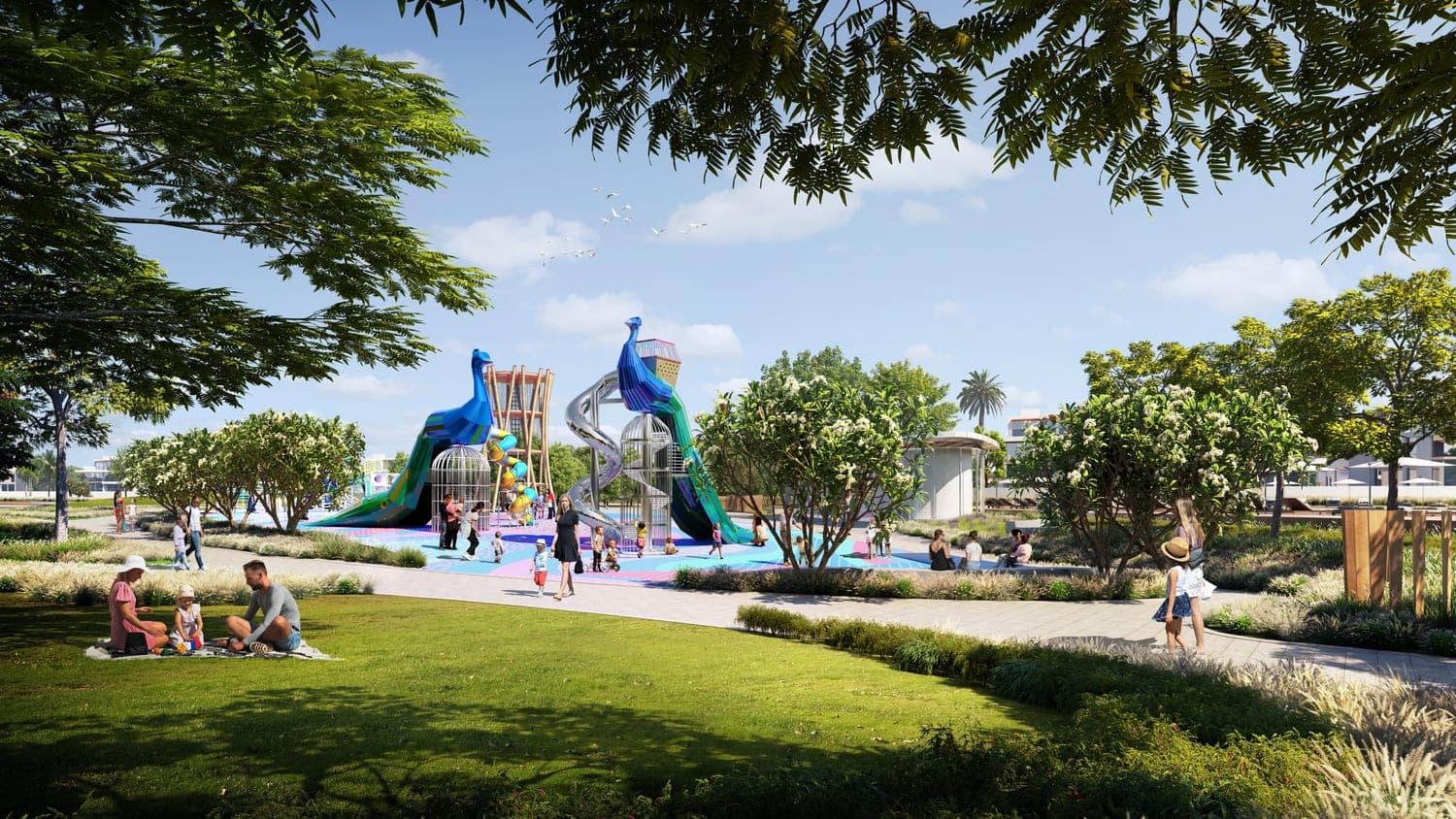 Nad Al Sheba Garden Phase 4 amenity Kids Playing Areas - Meydan (Nad Al Sheba 1), Dubai - by Meraas