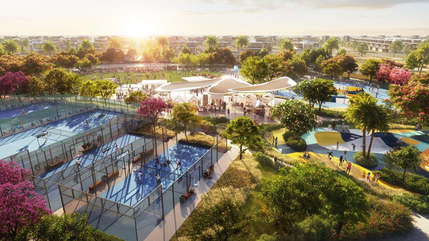 Nad Al Sheba Garden Phase 4 amenity Sports Facilities - Meydan (Nad Al Sheba 1), Dubai - by Meraas