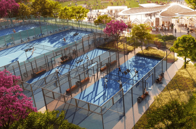 Nad Al Sheba Garden Phase 5, 6 amenity Sports Facilities - Nad Al Sheba Gardens, Dubai - by Meraas
