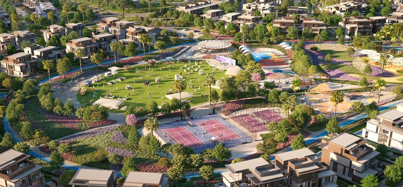 Nad Al Sheba Gardens 10 amenity Event Lawn & Amphitheatre - Wadi Al Safa 3, Dubai - by Meraas