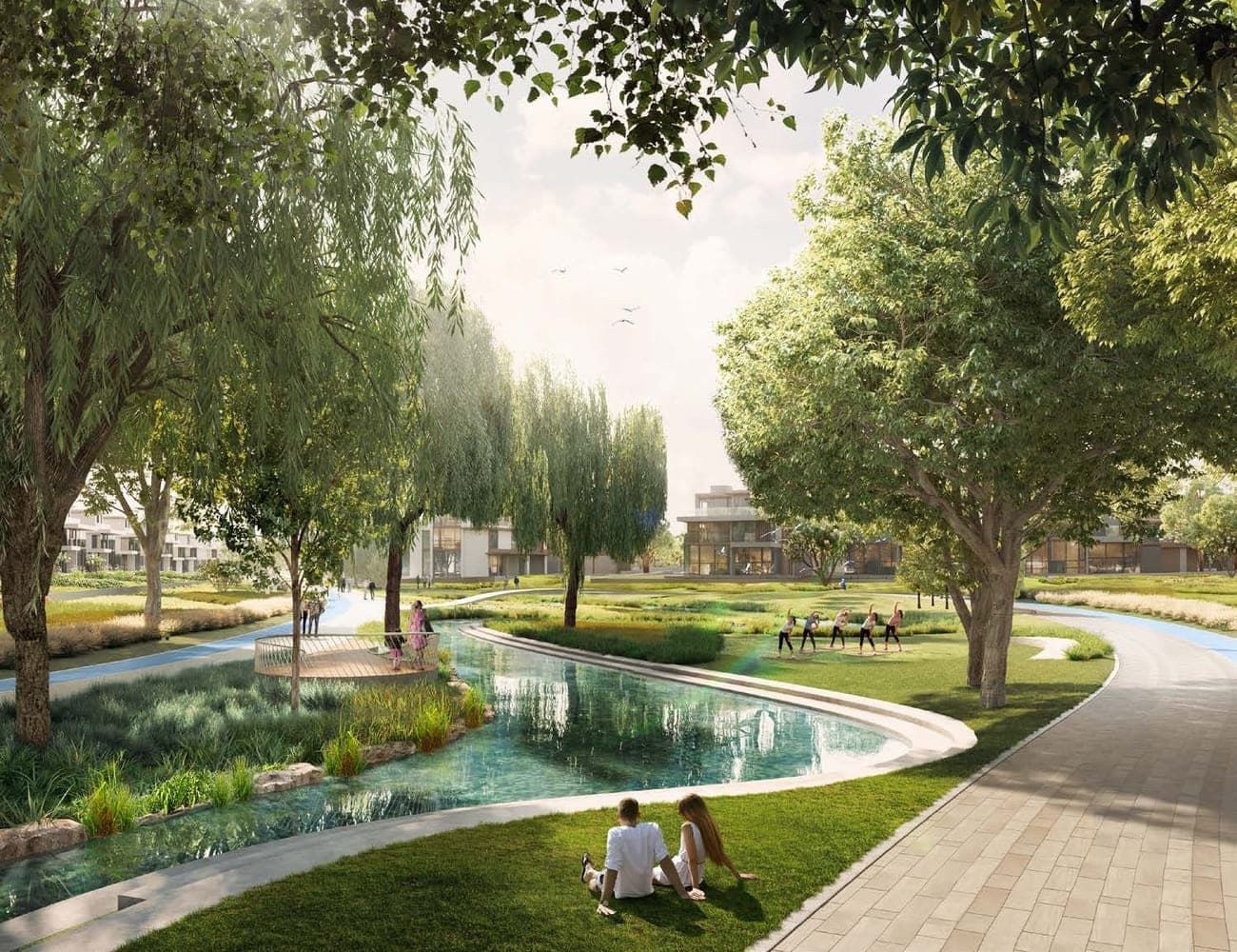 Nad Al Sheba Gardens 10 amenity Lagoon - Wadi Al Safa 3, Dubai - by Meraas