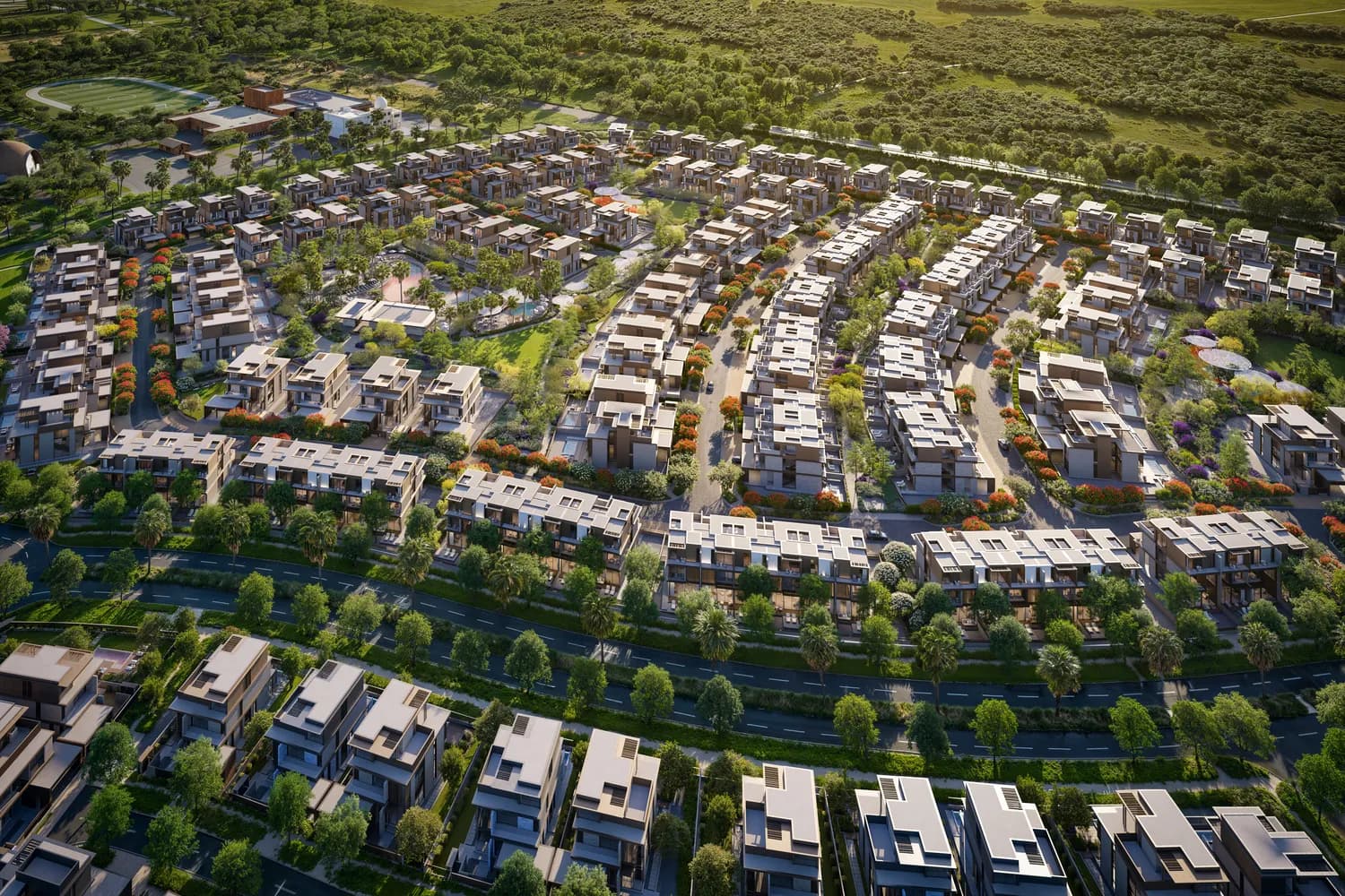 Nad Al Sheba Gardens Phase 11 exterior view - Wadi Al Safa 3, Dubai - by Meraas
