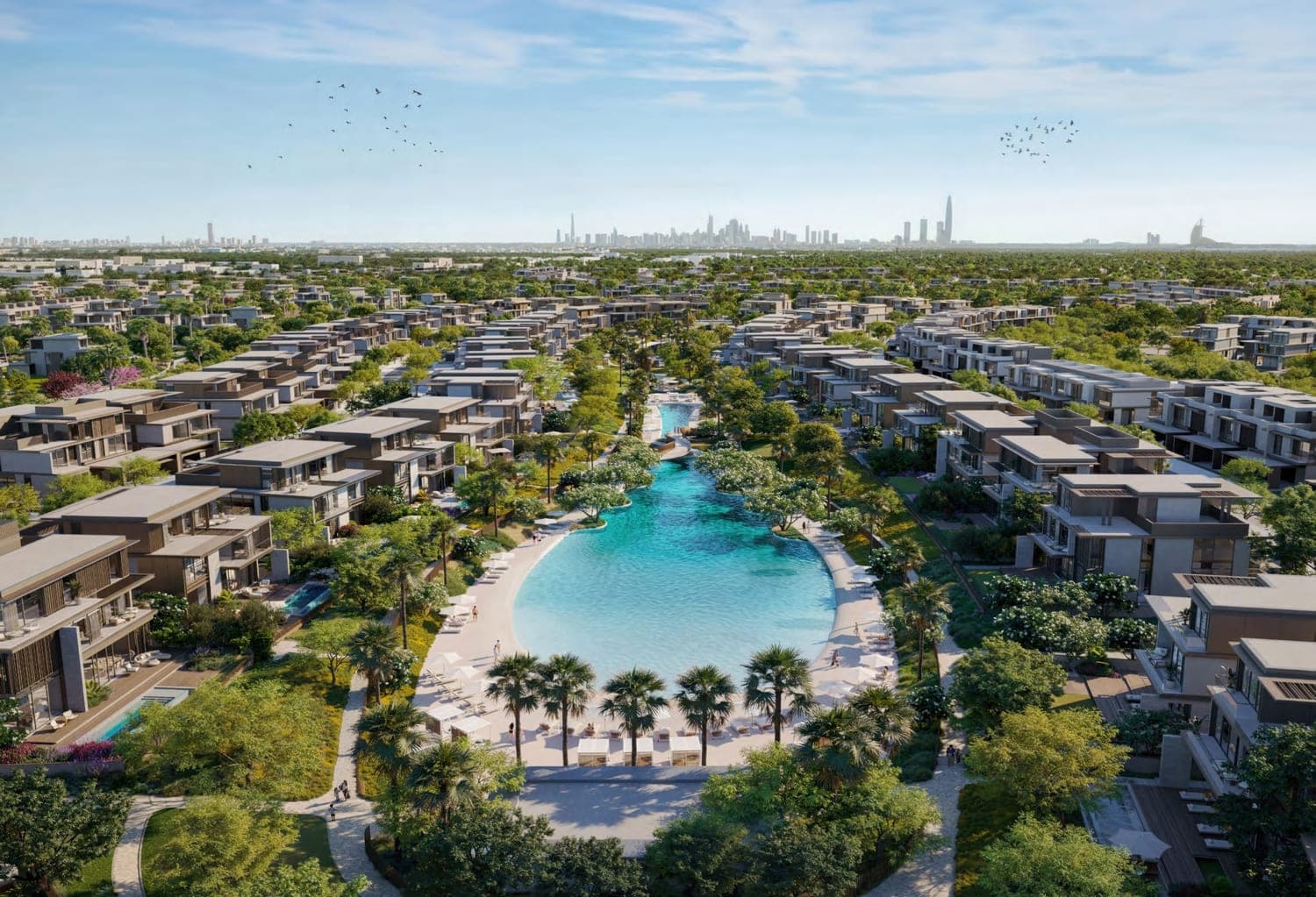 Nad Al Sheba Gardens Phase 7 exterior view - Meydan (Nad Al Sheba 1), Dubai - by Meraas