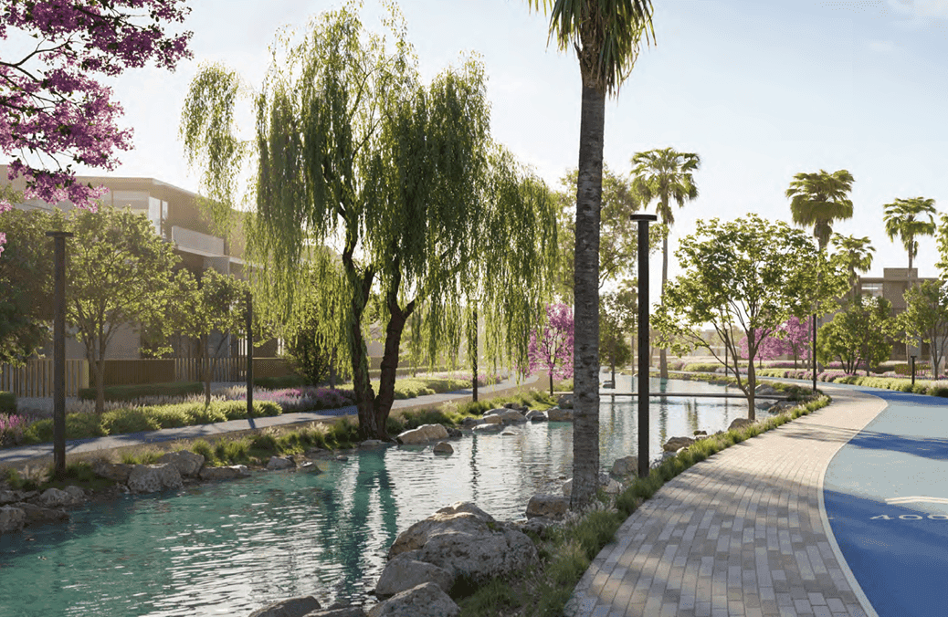 Nad Al Sheba Gardens Phase 8 amenity Lagoon - Nad Al Sheba Gardens, Dubai - by Meraas