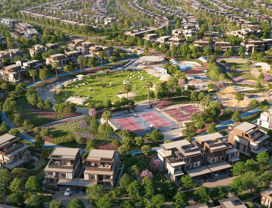 Nad Al Sheba Gardens Phase 8 amenity Sport Courts & Gym - Nad Al Sheba Gardens, Dubai - by Meraas