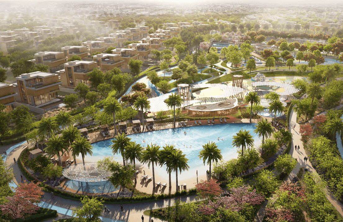 Nad Al Sheba Gardens Phase 8 amenity Wawe Pool - Nad Al Sheba Gardens, Dubai - by Meraas