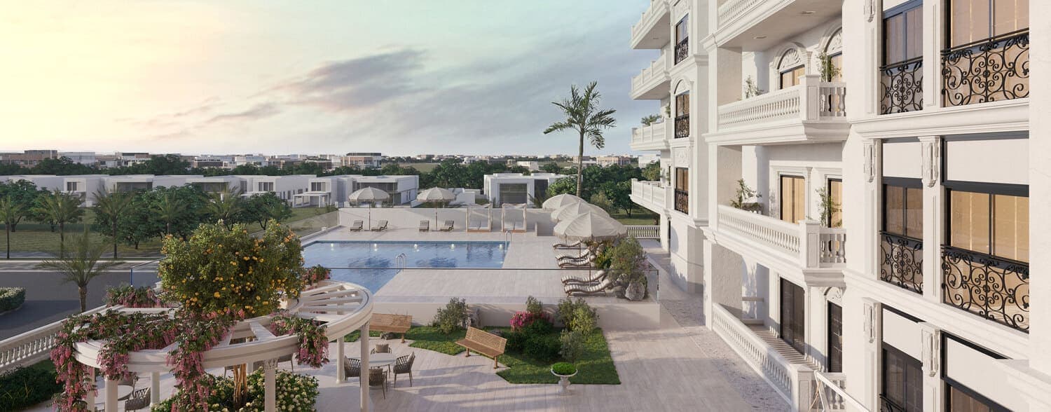 Nadine Residences amenity Swimming Pool - Al Furjan, Dubai - by London Gate