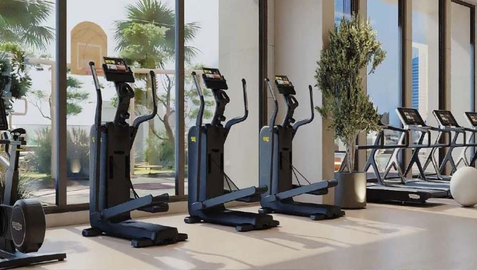 NAS 3 amenity Gym - Arjan, Dubai - by Rabdan Developments