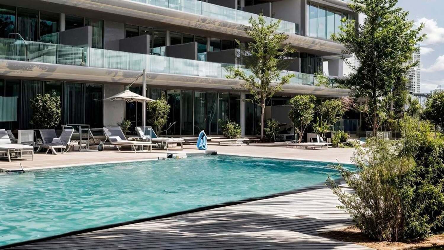 NAS 3 amenity Swimming Pool - Arjan, Dubai - by Rabdan Developments