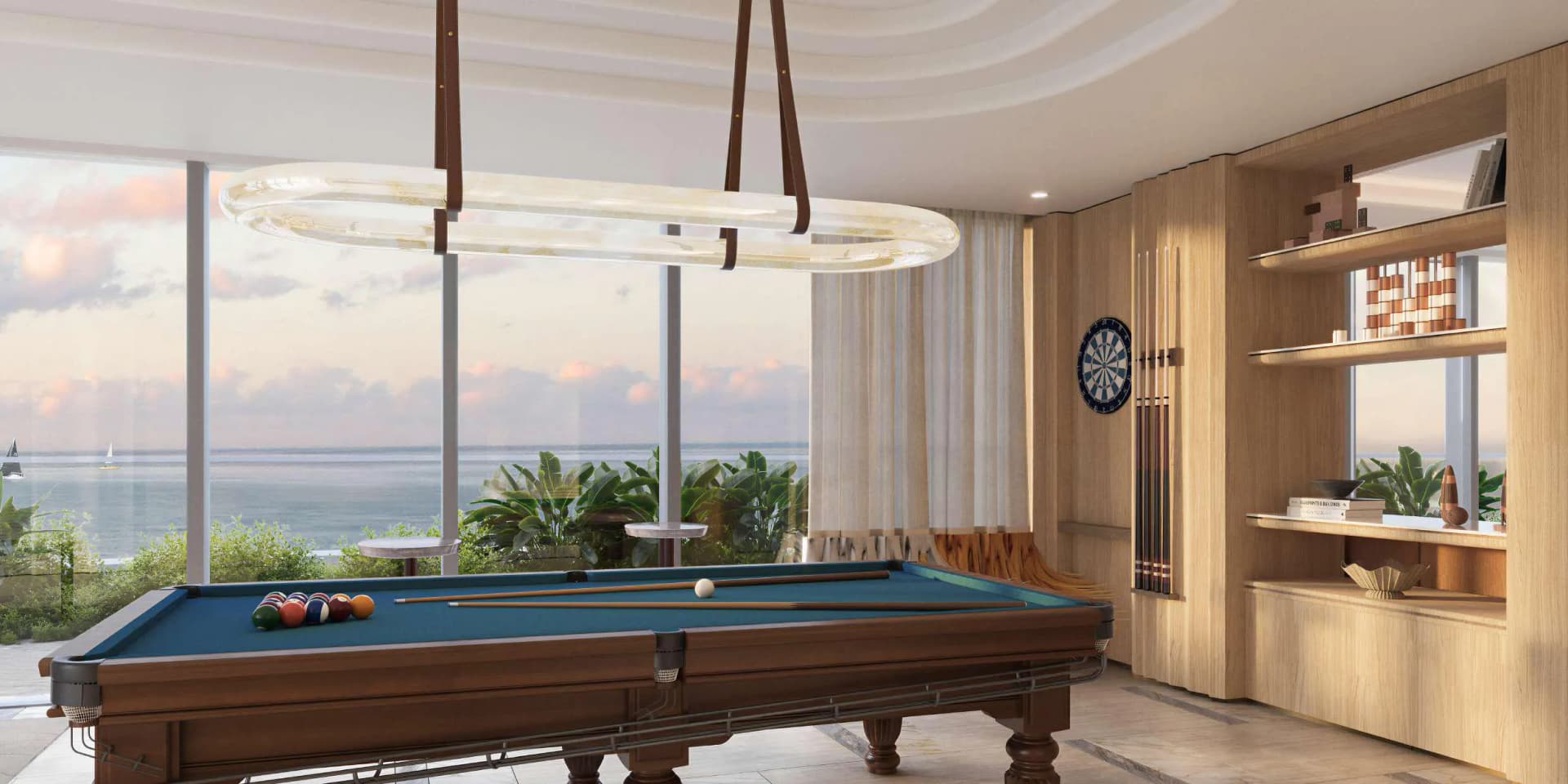 Nasim Al Bahr Residences amenity Games Room in Al Marjan Island, Ras Al Khaimah, by Abu Dhabi National Hotels