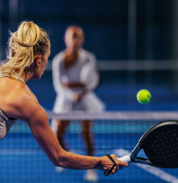 Nasim Al Bahr Residences amenity Indoor Padel - Al Marjan Island, Dubai - by Abu Dhabi National Hotels