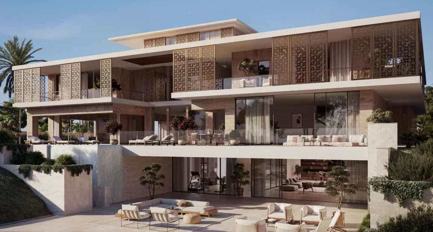 Nawayef Mansions by Modon Properties exterior view - Al Hudayriat Island, Dubai - by Modon Properties