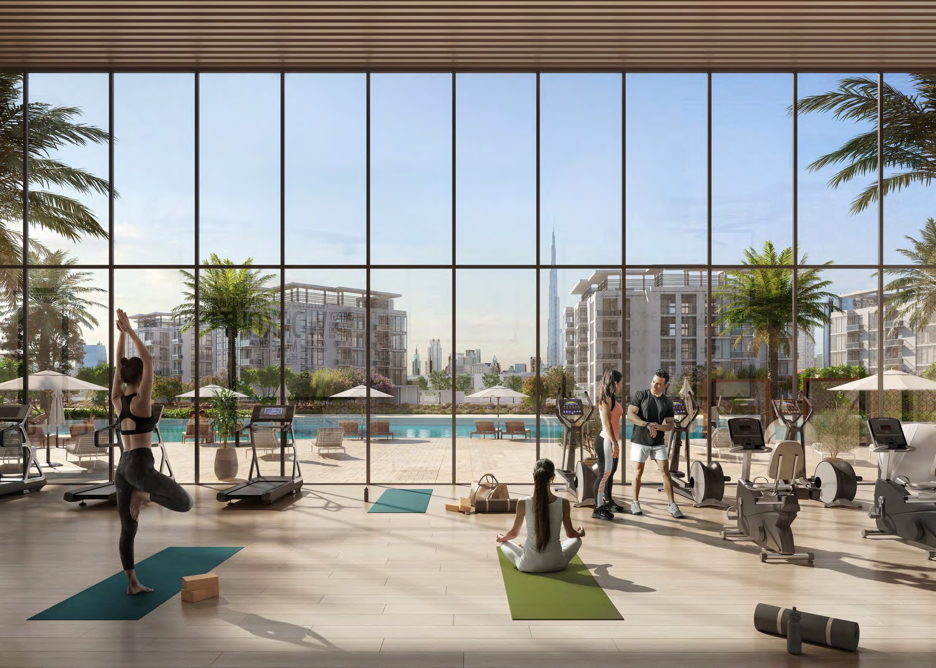 Naya amenity Fitness Center - MBR District 1, Dubai - by Nakheel