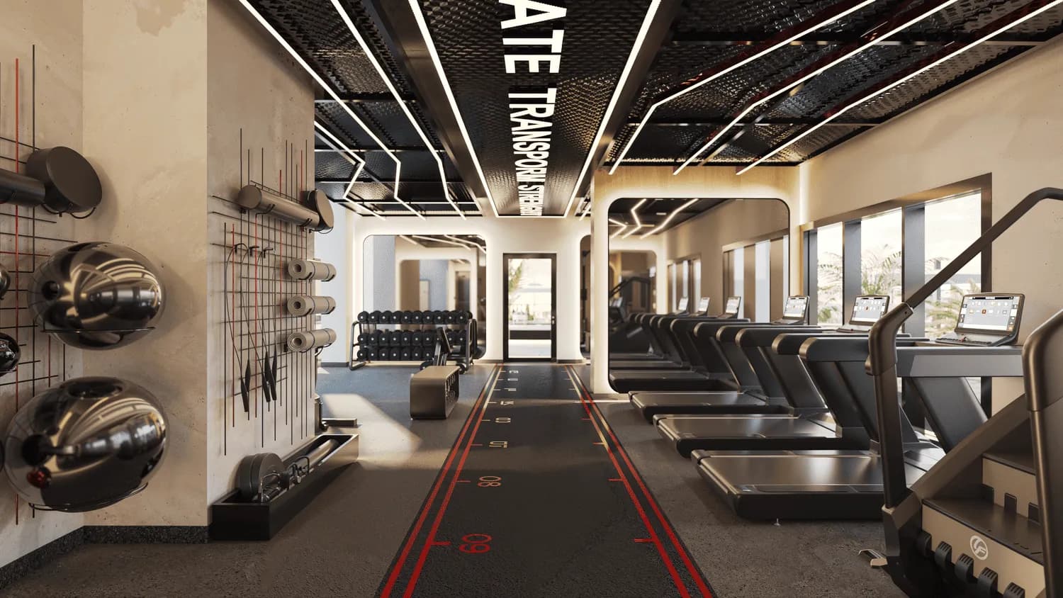 Nexara by 7th Key amenity Gym & Fitness Area - JVC (Jumeirah Village Circle), Dubai - by 7th Key Development