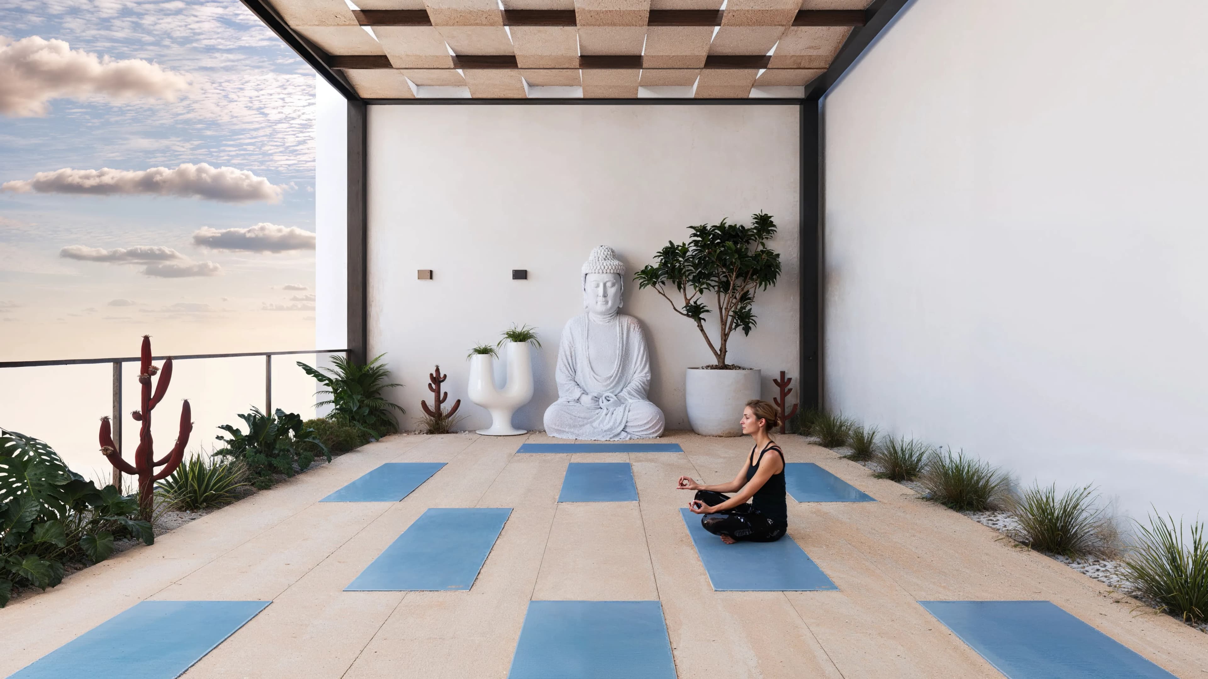 Nexara by 7th Key amenity Outdoor Yoga Area - JVC (Jumeirah Village Circle), Dubai - by 7th Key Development