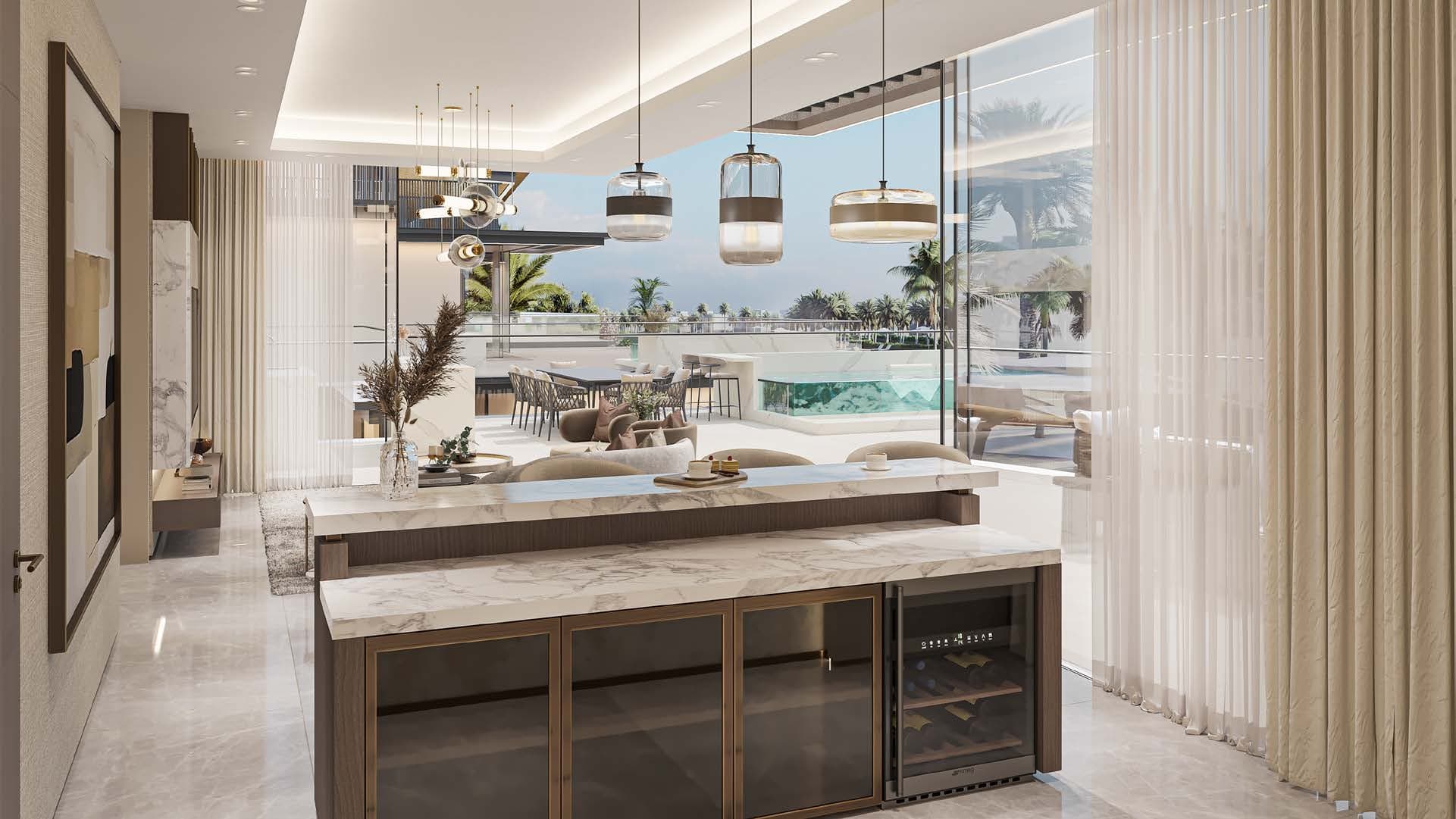 Nineteen Riviera Lagoon amenity Bar - MBR District 11 (Meydan South), Dubai - by Riviera Group