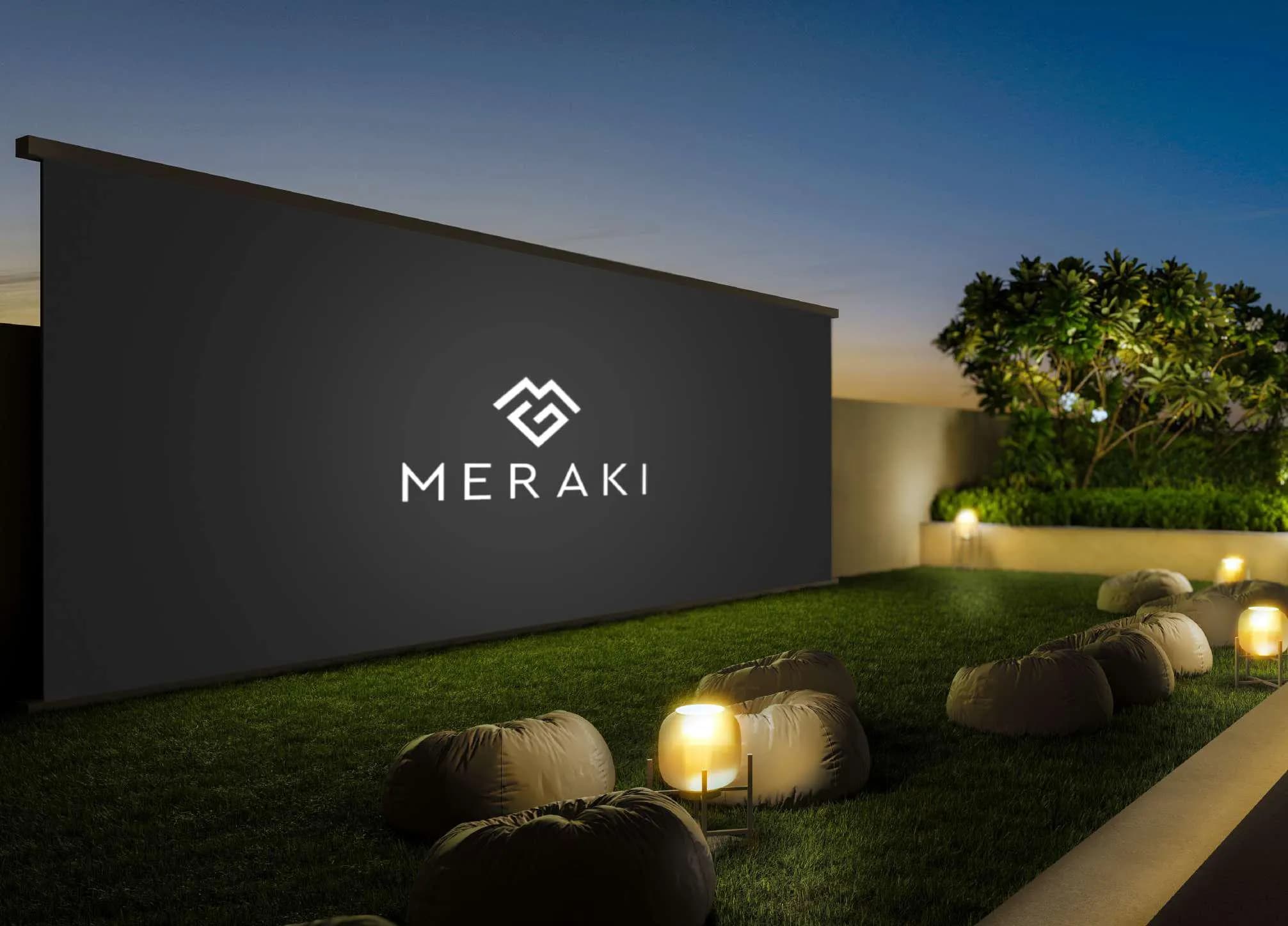 Nirvana Residences 1 amenity Outdoor Cinema with Lawnscape - Dubai Production City, Dubai - by Meraki Developers