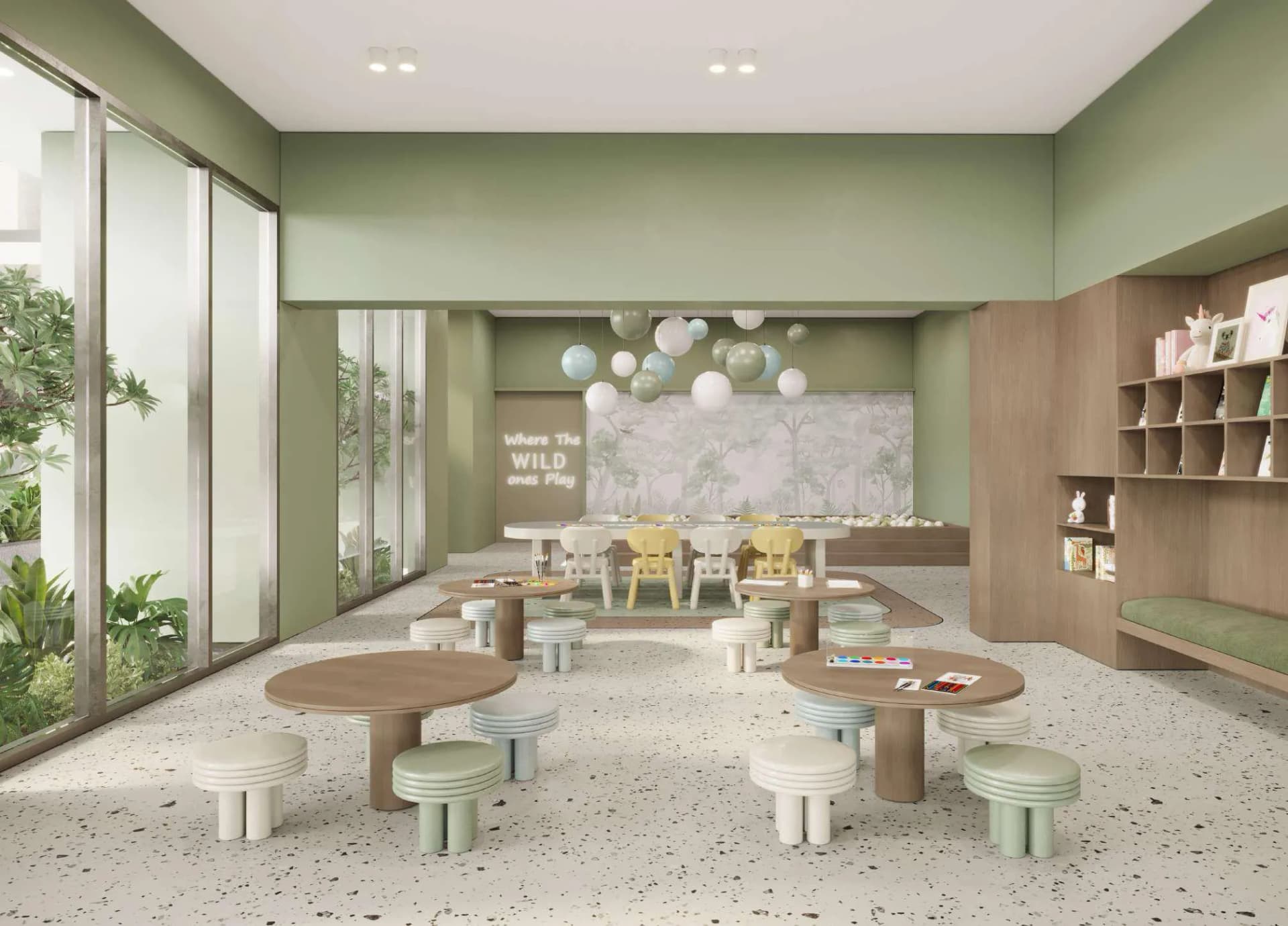 Nirvana Residences 1 amenity Parents’ Lounge in Dubai Production City, Dubai, by Meraki Developers