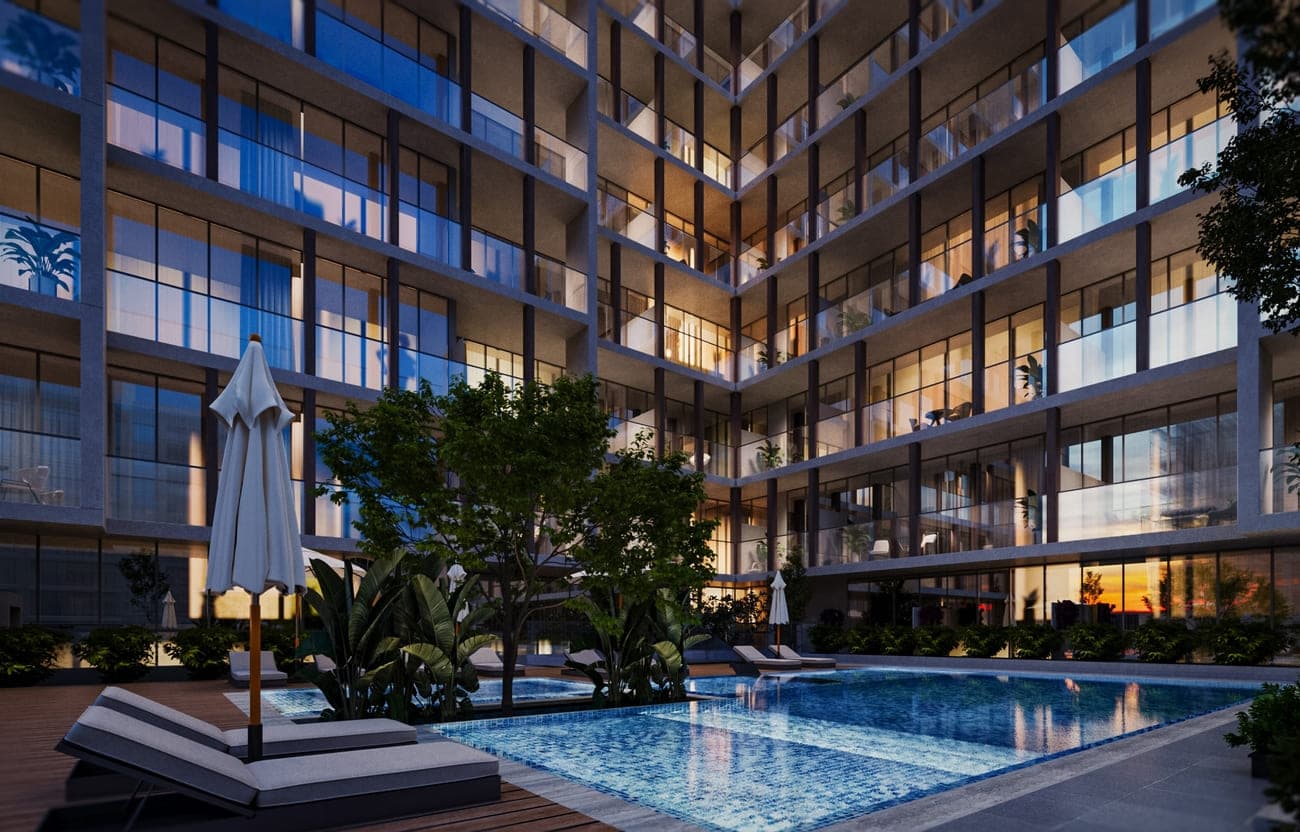 Norah Residence amenity Pool - JVC (Jumeirah Village Circle), Dubai - by Al Tareq Star Real Estate Development