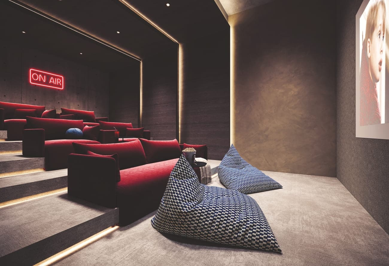 Nouran Living amenity Cinema - Al Saadiyat island, Dubai - by ALDAR