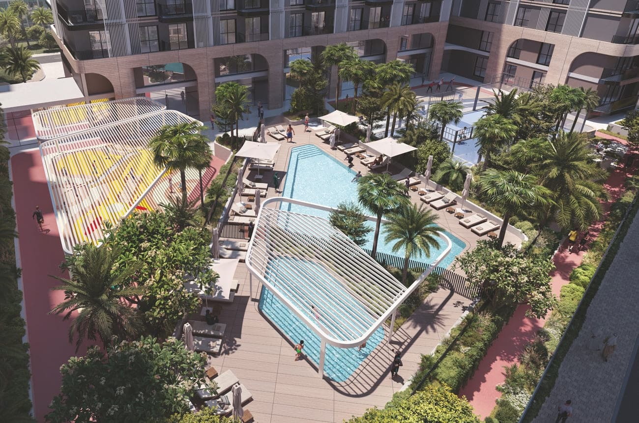 Nouran Living amenity Swimming Pool - Al Saadiyat island, Dubai - by ALDAR