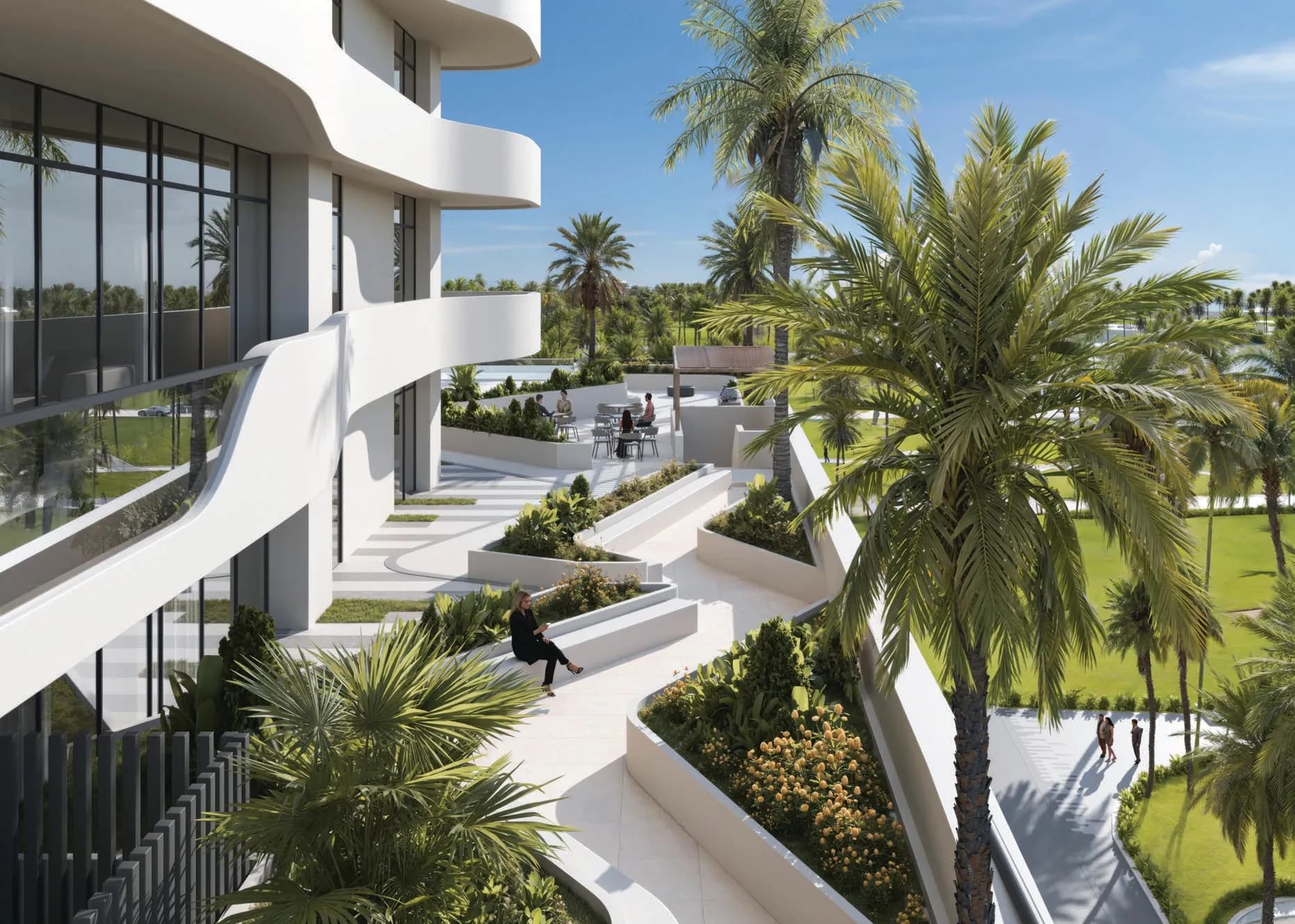 Nova Tower amenity Zen Garden in Dubai Science Park, Dubai, by Al Ansari Properties