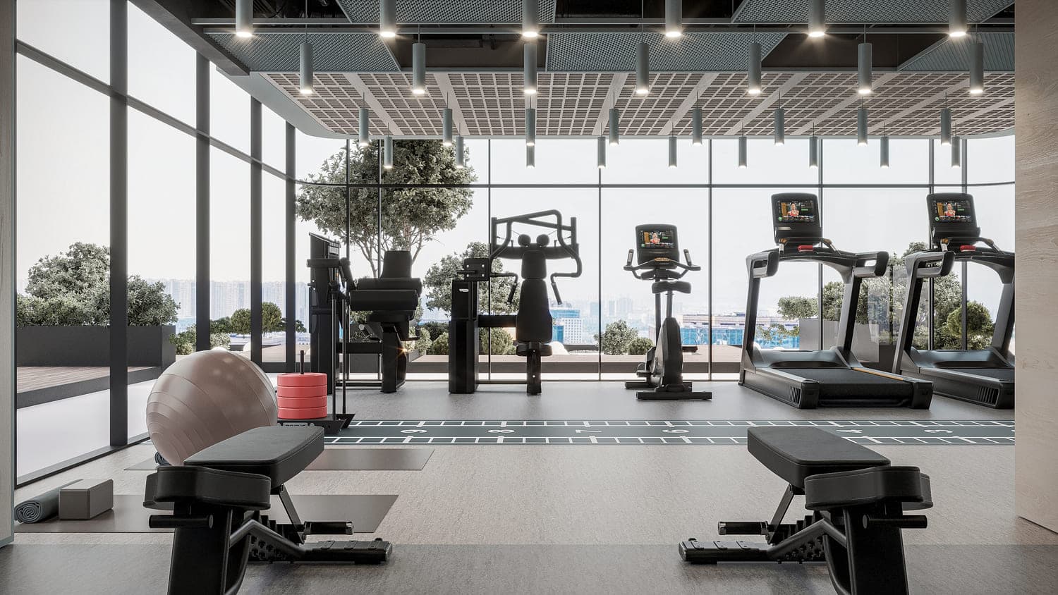 Nuvana By Wadan amenity Gym - Dubai Islands, Dubai - by WADAN Developments