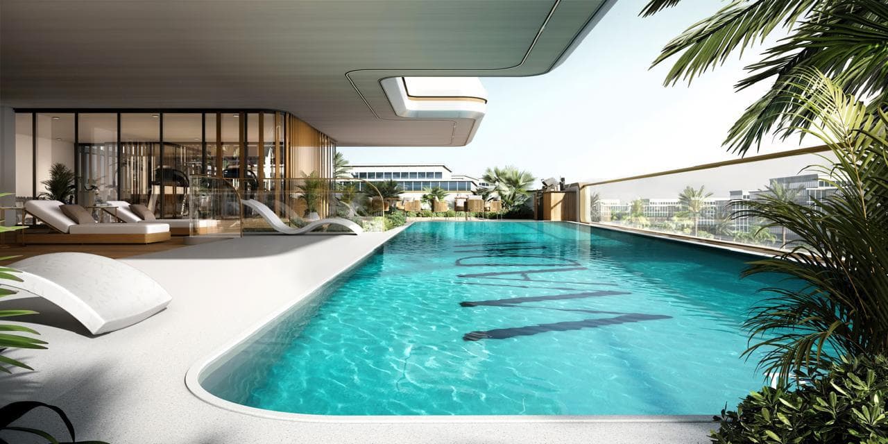 Nuvana By Wadan amenity Swimming Pool - Dubai Islands, Dubai - by WADAN Developments