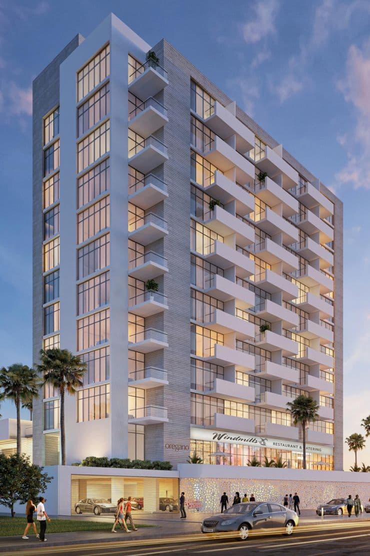 O Ten exterior view - Al Jaddaf, Dubai - by AQUA Properties