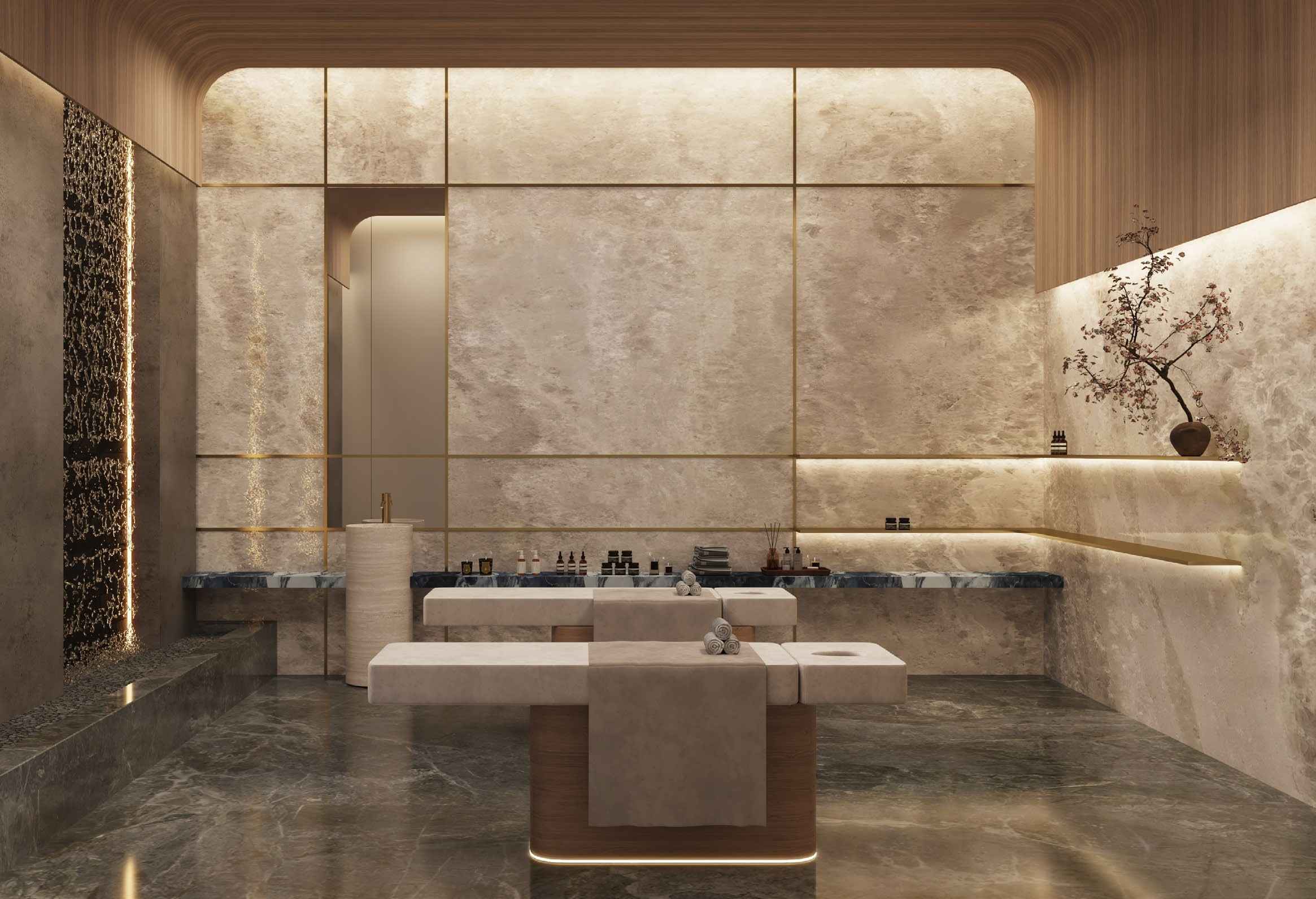 Ocean Crest amenity Spa - Dubai Islands, Dubai - by Samana