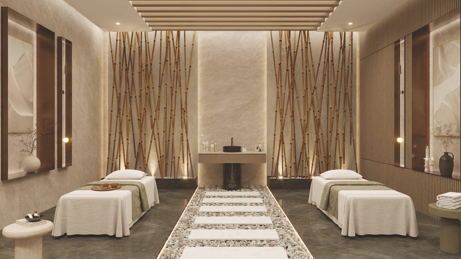 Ocean Pearl 1 and 2 amenity Spa - Dubai Islands, Dubai - by Samana